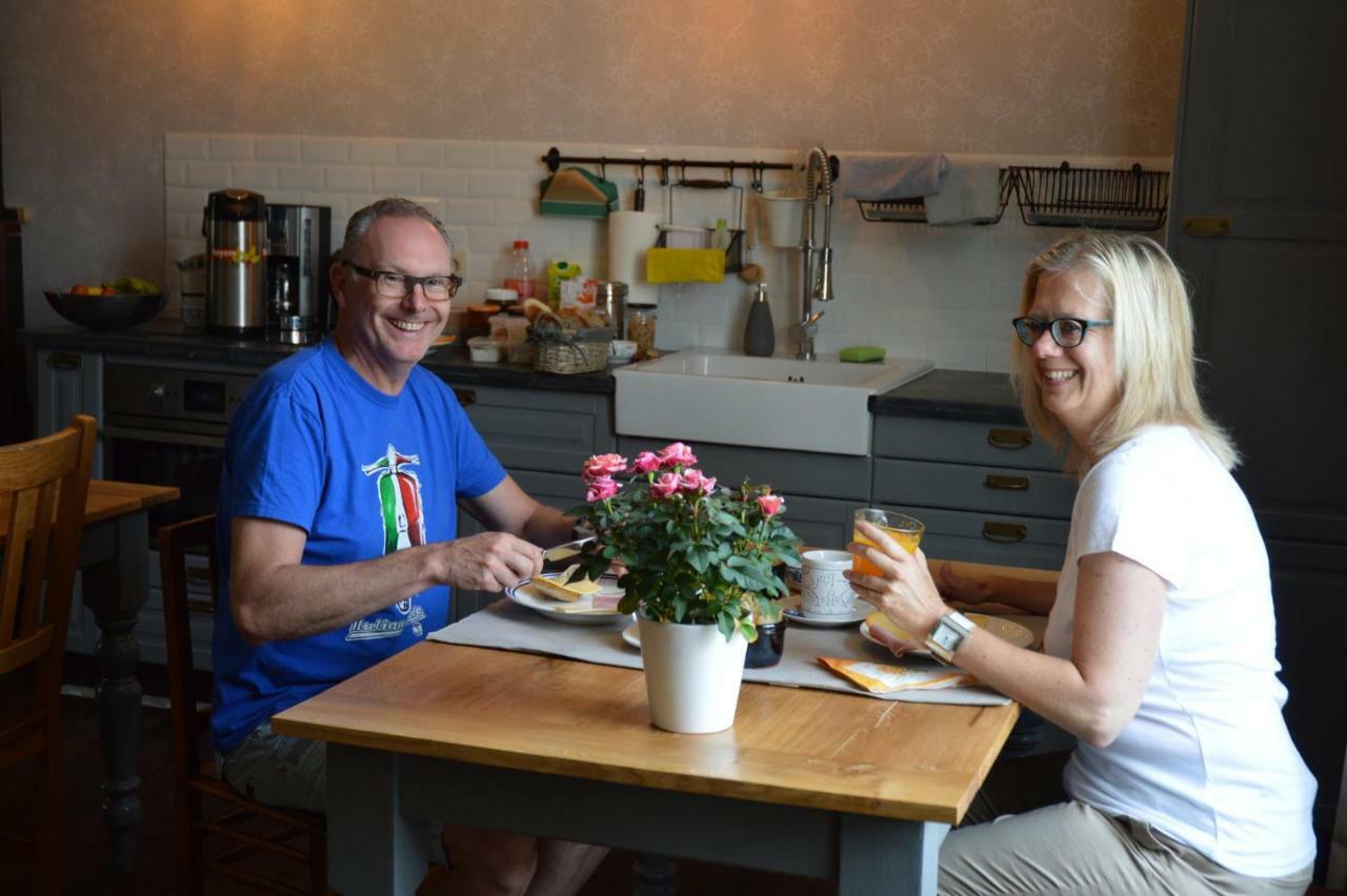 Bed and Breakfast Aux 4 Saules de 4 Wilgen Modave Exterior foto
