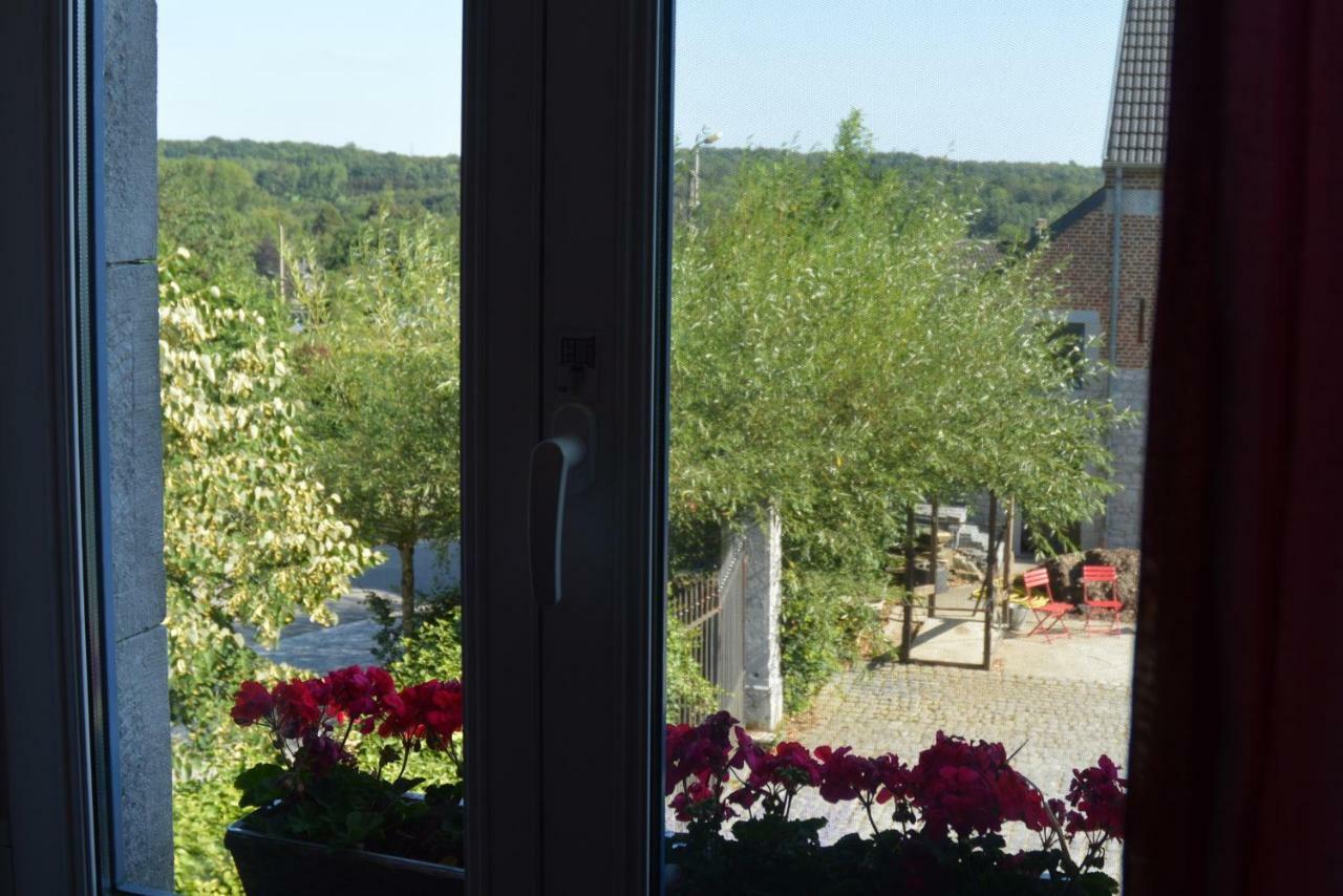 Bed and Breakfast Aux 4 Saules de 4 Wilgen Modave Exterior foto