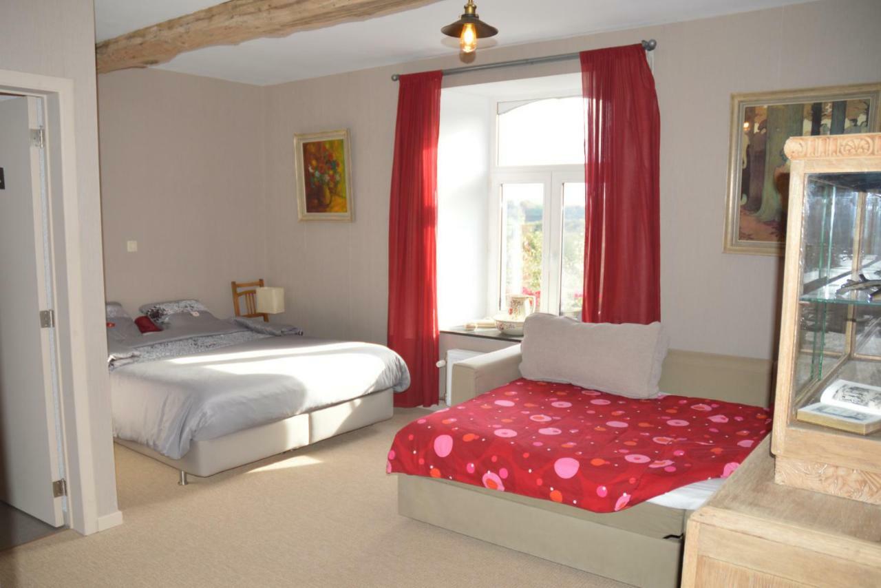 Bed and Breakfast Aux 4 Saules de 4 Wilgen Modave Exterior foto